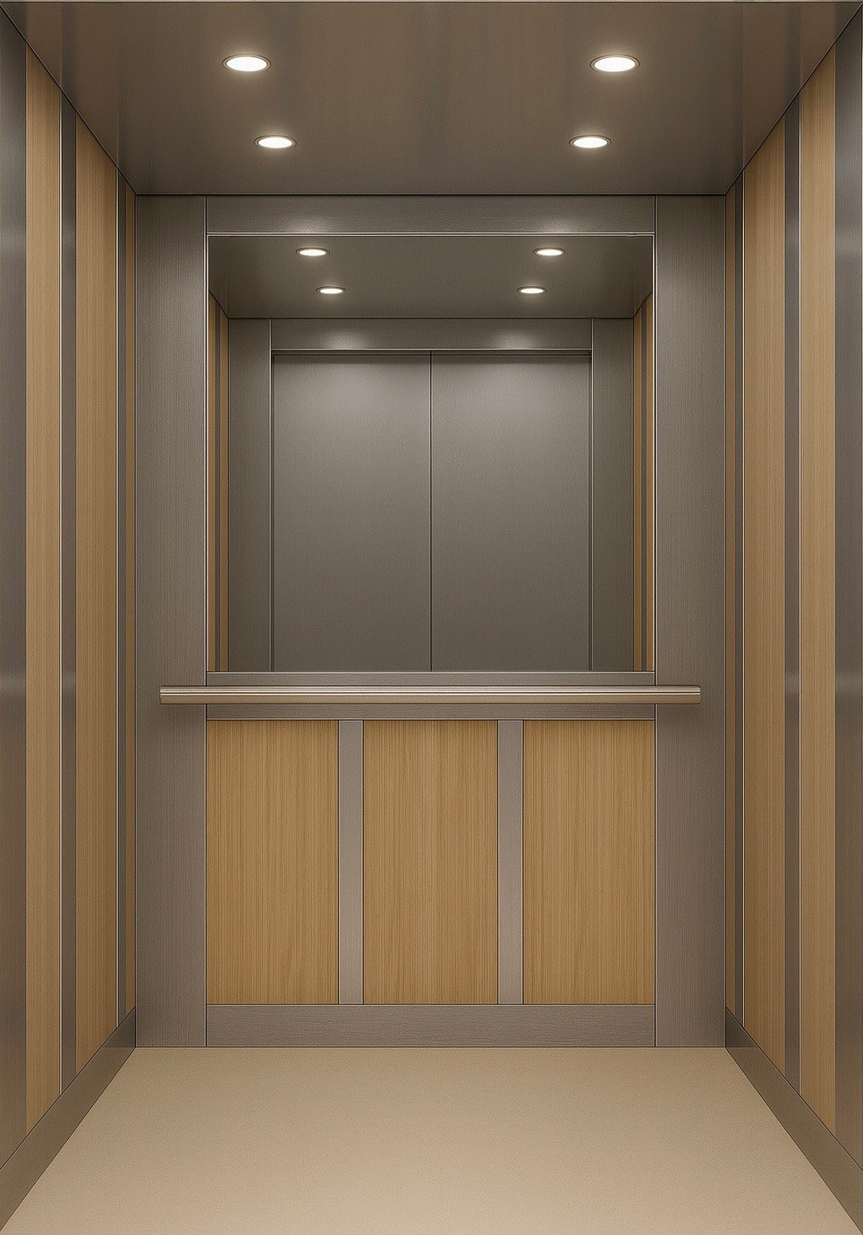 تصميم كابينة مصعد أكنان رقم 07
